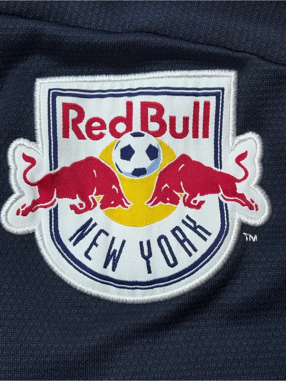adidas Navy Red-Accented New York Red Bulls Full-Zip Hoodie